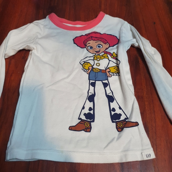 Gap x pixar Jessie toy story pj top sz 4 - Picture 2 of 3